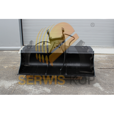 Hydraulic grading bucket 150cm suitable for CAT 428D 428E 428F 432E - COBRA