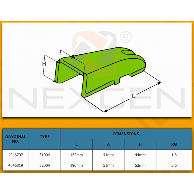 Переходник крышки B-Lock 31004 Bofors