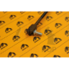 Strut gas rear window suitable for JCB 4CX 3CX