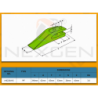 Tooth universal for blade 27mm / TEREX FERMEC MF