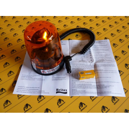 Beacon flashing suitable for JCB 24V - Halogen