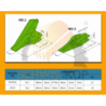 Tooth suitable for KOMATSU WB97 WB93