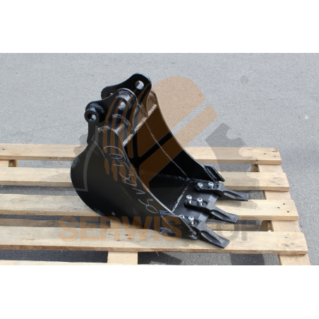 Łyżka 30cm pasująca do Minikoparki CAT 301.4, 301.5, 301.6, 301.8