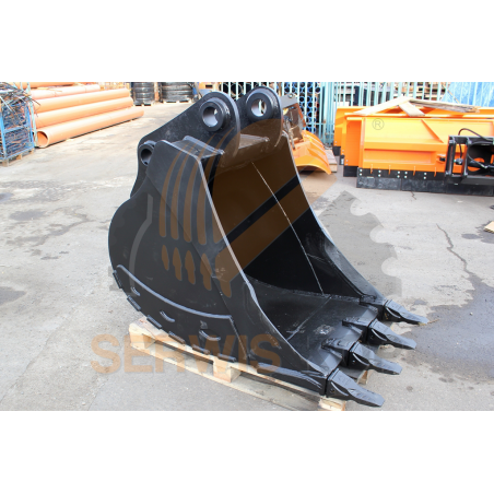 Bucket 80 cm suitable for JCB JS160 - 0,57 Cubic - HB500 Blade