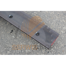 Toeplate bolt on, 2286 x 200 8 hole, double edge suitable for JCB - 2286mm