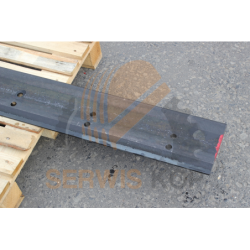 Toeplate 2286mm wide with 16 holes - suitable for JCB Loadall - 547/37701