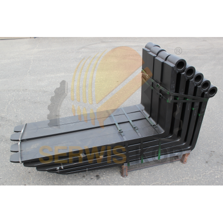 Pallet forks suitable for JCB telehandlers / 100x45x1067