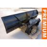 Snow plow suitable for JCB 3CX 4CX - 2.6m