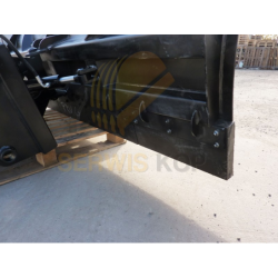 Snow plow suitable for JCB 3CX 4CX - 2.6m