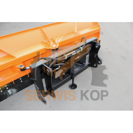 Snow plow suitable for CAT 428 D/E - 2.8m