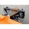 Snow plow suitable for CAT 428 D/E - 2.8m