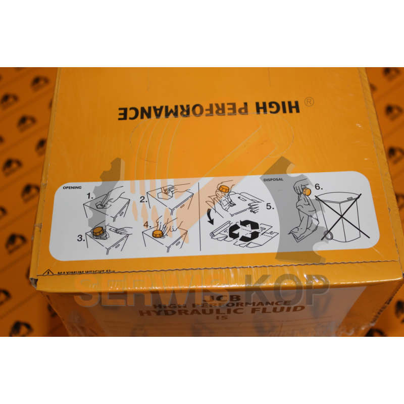 Płyn hamulcowy pasujący do JCB HP15 - 5L - 4002/0503
