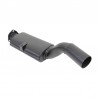 Exhaust silencer muffler - Turbo AB engine suitable for JCB 3CX 4CX