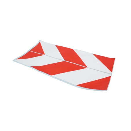 Red stabilizer decal suitable for JCB 3CX 4CX