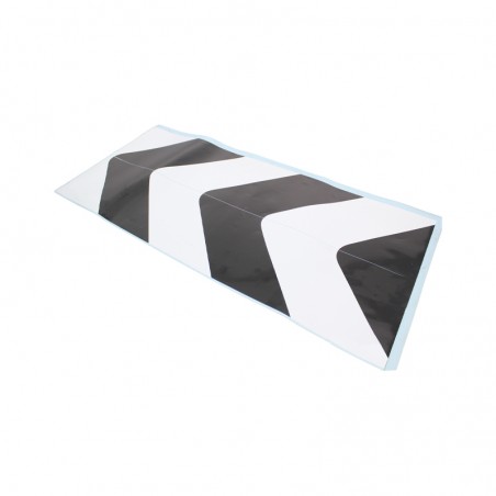 Black stabilizer decal suitable for JCB 3CX 4CX