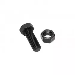 Bolt with nut for side teeth suitable for JCB - 990/14900