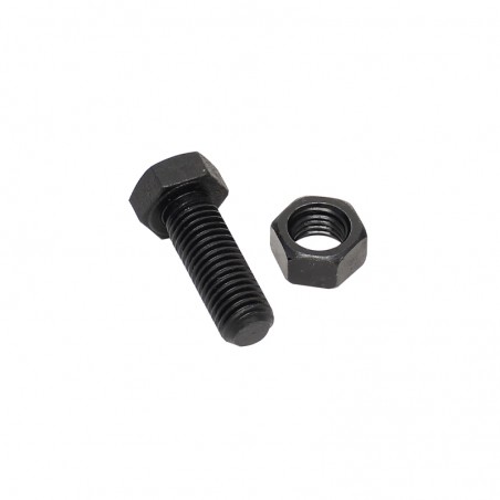 Side tooth bolt and nut suitable for JCB
