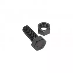 Bolt with nut for side teeth suitable for JCB - 990/14900