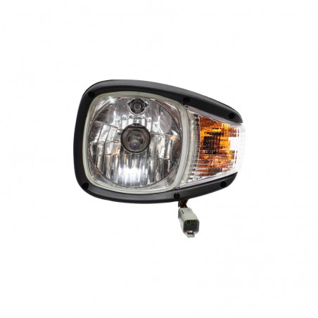 Lampa drogowa z kierunkami pasująca do CAT 428E/F - PRAWA