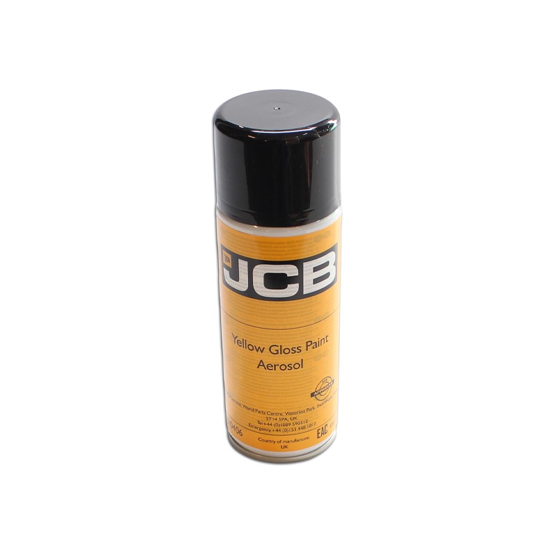 Paint aerosol yellow glos aero suitable for JCB - 4200/6005