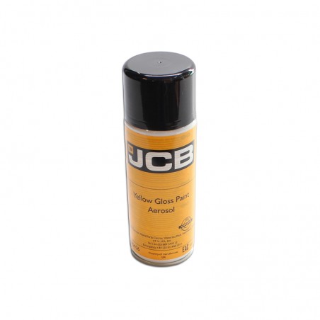 Paint aerosol yellow glos aero suitable for JCB