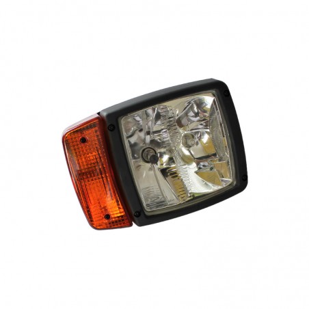 Lampa drogowa z kierunkami pasująca do JCB 4CX 3CX - LEWA