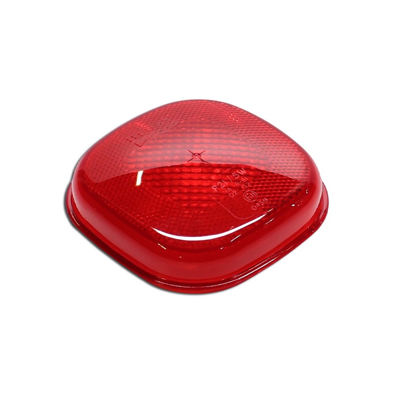 Lens red rear position/stop suitable for JCB / CAT telehandler - 700/50072