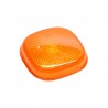 Lens rear - amber direction indicator suitable for JCB / CAT telehandler