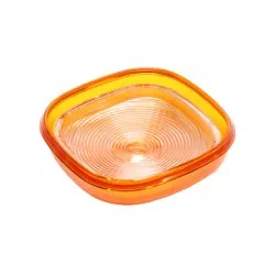 Lens rear - amber direction indicator suitable for JCB / CAT telehandlers - 700/50073