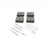 Brake pads kit suitable for JCB Fastrac 60mm / Set for the rear axle