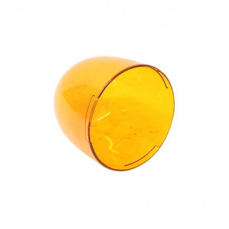 Lens for amber 12V Britax - suitable for JCB