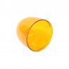 Lens for amber 12V Britax - suitable for JCB