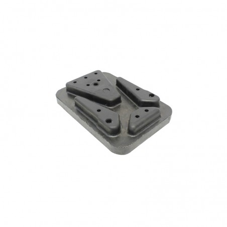 Pad street rubber suitable for JCB 3CX 4CX