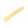 Pad wear strip bottom - BRASS suitable for JCB 3CX 4CX