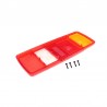 Rear lamp lens suitable for JCB FASTRAC, JS