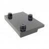 Rubber stabiliser pad suitable for CAT