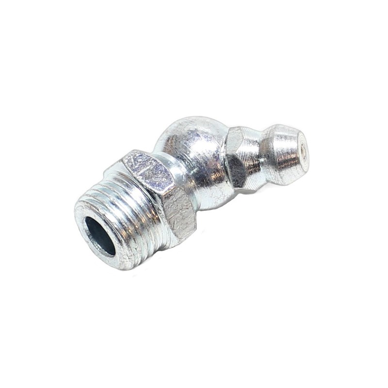 Nipple grease 1/8 BSP - 45 degree suitable for JCB - 1450/1007