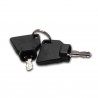 Key suitable for JCB - doors/ignition