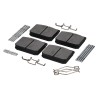 Brake pads kit suitable for JCB Fastrac 60mm / Set for the rear axle Brake pads kit suitable for JCB Fastrac 60mm / Set for the rear axle