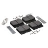 Brake pads kit suitable for JCB Fastrac 60mm / Set for the rear axle Brake pads kit suitable for JCB Fastrac 60mm / Set for the rear axle