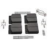 Brake pads kit suitable for JCB Fastrac 60mm / Set for the rear axle Brake pads kit suitable for JCB Fastrac 60mm / Set for the rear axle