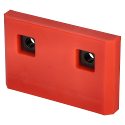 Wear pad 150 x 95 x 22mm suitable for JCB telehandlers