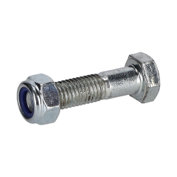 Bolt and nut for teeth suitable for JCB MINI - bilateral