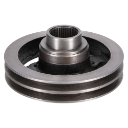Double belt pulley, suitable for JCB