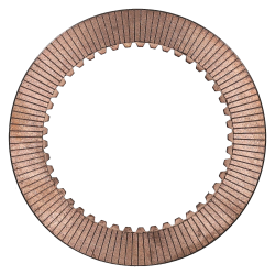 Friction disc suitable for CASE