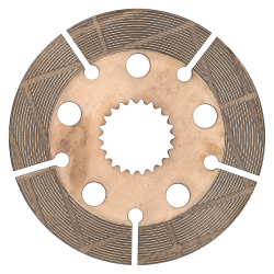Plate brake friction suitable for CAT machines
