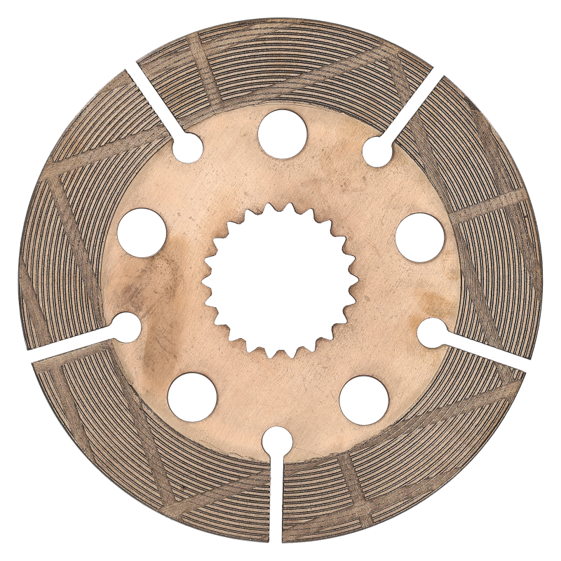 Plate brake friction suitable for CAT machines