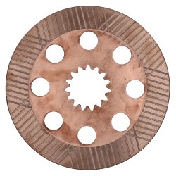 Brake friction disc suitable for JCB construction machines