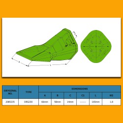 Excavator bucket teeth suitable for CAT