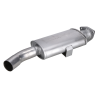 Silencer - AB Turbo engine suitable for JCB 3CX 4CX